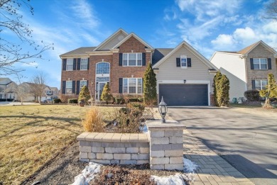 Beautiful open concept floor plan with soaring high ceilings on Villa Olivia Country Club in Illinois - for sale on GolfHomes.com, golf home, golf lot