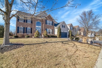 Beautiful open concept floor plan with soaring high ceilings on Villa Olivia Country Club in Illinois - for sale on GolfHomes.com, golf home, golf lot