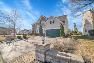 Beautiful open concept floor plan with soaring high ceilings on Villa Olivia Country Club in Illinois - for sale on GolfHomes.com, golf home, golf lot