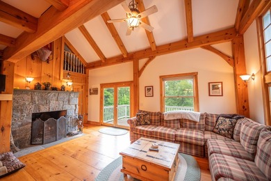 Gorgeous 2003 post and beam with mountain views and great on Hermitage Club Golf Course in Vermont - for sale on GolfHomes.com, golf home, golf lot