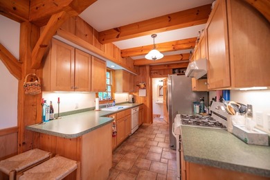 Gorgeous 2003 post and beam with mountain views and great on Hermitage Club Golf Course in Vermont - for sale on GolfHomes.com, golf home, golf lot
