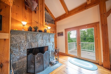 Gorgeous 2003 post and beam with mountain views and great on Hermitage Club Golf Course in Vermont - for sale on GolfHomes.com, golf home, golf lot