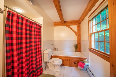 Gorgeous 2003 post and beam with mountain views and great on Hermitage Club Golf Course in Vermont - for sale on GolfHomes.com, golf home, golf lot