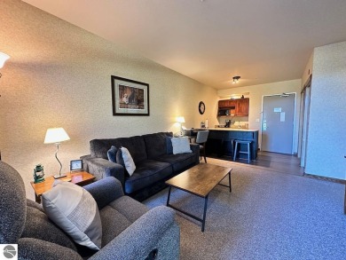 Updated 1 bedroom suite at The Lodge at Cedar River Village on Cedar River Golf Course in Michigan - for sale on GolfHomes.com, golf home, golf lot