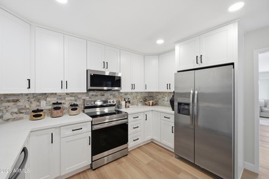 Enjoy your permanent STAY-cation! Unique opportunity to own on Leisure World Country Club in Arizona - for sale on GolfHomes.com, golf home, golf lot