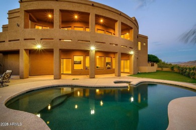 Gorgeous luxury home in tranquil Fountain Hills. Dramatic on Desert Canyon Golf Club in Arizona - for sale on GolfHomes.com, golf home, golf lot