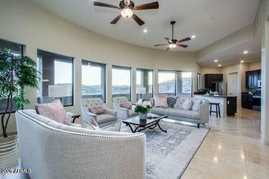 Gorgeous luxury home in tranquil Fountain Hills. Dramatic on Desert Canyon Golf Club in Arizona - for sale on GolfHomes.com, golf home, golf lot