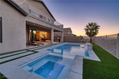 STRIP AND MOUNTAIN VIEWS! Tucked away in the prestigious on Anthem Country Club in Nevada - for sale on GolfHomes.com, golf home, golf lot