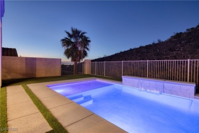STRIP AND MOUNTAIN VIEWS! Tucked away in the prestigious on Anthem Country Club in Nevada - for sale on GolfHomes.com, golf home, golf lot