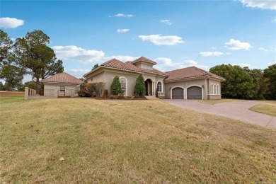 Discover this exceptional, custom-built home on the highly on Muskogee Country Club in Oklahoma - for sale on GolfHomes.com, golf home, golf lot