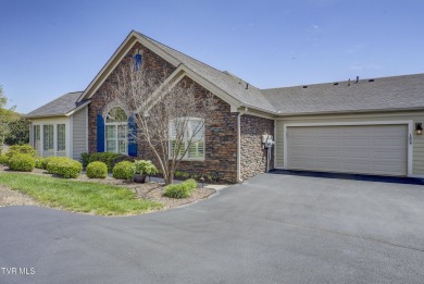 Beautiful, one-level condo with two-car garage in convenient on Tri Cities Golf Club in Tennessee - for sale on GolfHomes.com, golf home, golf lot