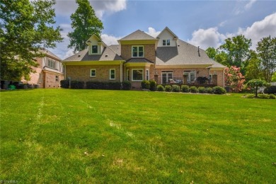 Welcome to this stunning, custom built, all brick home, backing on Grandover Resort in North Carolina - for sale on GolfHomes.com, golf home, golf lot