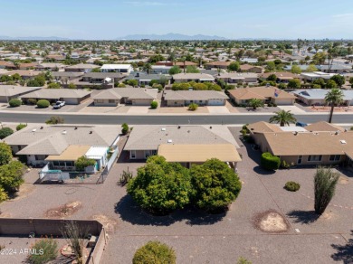 Discover this beautifully remodeled Sun City home in a thriving on Sun City Lakes West and East in Arizona - for sale on GolfHomes.com, golf home, golf lot