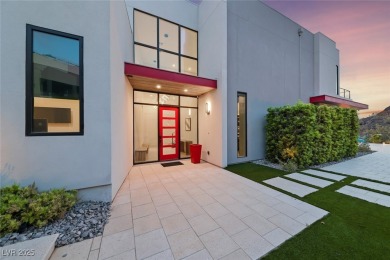 STUNNING STRIP, MOUNTAIN AND CITY VIEWS IN THIS RARE SOUGHT on Dragon Ridge Country Club in Nevada - for sale on GolfHomes.com, golf home, golf lot