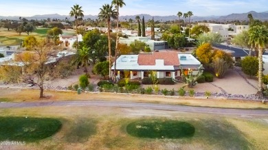 Beautiful vintage-modern with golf course and mountain views in on Rio Verde Country Club - Quail Run in Arizona - for sale on GolfHomes.com, golf home, golf lot