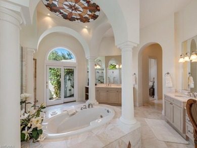 This magnificent estate home in Bonita Bay's sought-after on Bonita Bay West in Florida - for sale on GolfHomes.com, golf home, golf lot