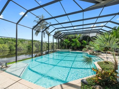 This magnificent estate home in Bonita Bay's sought-after on Bonita Bay West in Florida - for sale on GolfHomes.com, golf home, golf lot