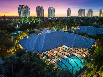 This magnificent estate home in Bonita Bay's sought-after on Bonita Bay West in Florida - for sale on GolfHomes.com, golf home, golf lot