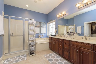 Situated in the esteemed Bridgewater Club, this elegant on The Bridgewater Club  in Indiana - for sale on GolfHomes.com, golf home, golf lot