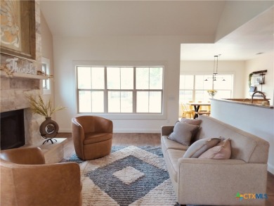 Located off the 14th green of Double Ranch Golf Club with on Quicksand At Woodcreek Golf Club in Texas - for sale on GolfHomes.com, golf home, golf lot