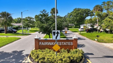Savor the Florida lifestyle in this charming three-bedroom pool on Daytona Beach Golf Club in Florida - for sale on GolfHomes.com, golf home, golf lot