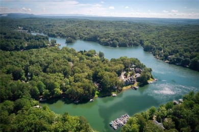 This stunning new construction blends luxury, functionality, and on The Highlands Course at Lake Arrowhead in Georgia - for sale on GolfHomes.com, golf home, golf lot