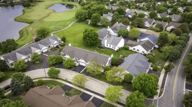 Step into luxury & low-maintenance living with this newly (2025) on The Links at Carillon in Illinois - for sale on GolfHomes.com, golf home, golf lot