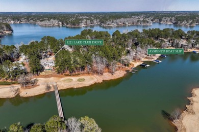 Luxurious Lake Access Home on sought-after Lake Club Drive at on Reynolds Lake Oconee - The Oconee in Georgia - for sale on GolfHomes.com, golf home, golf lot