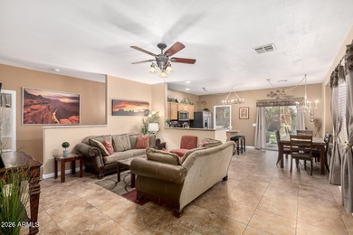 This move in ready gem is a must see! Down a peaceful side on The Golf Club At Johnson Ranch in Arizona - for sale on GolfHomes.com, golf home, golf lot