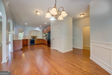 Perfect ranch home in popular Covington Place overlooking the on Indian Creek Golf Club in Georgia - for sale on GolfHomes.com, golf home, golf lot
