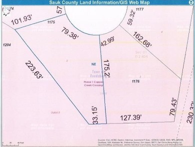 Last lot available on Copper Court cul-de-sac and next to Copper on Reedsburg Country Club in Wisconsin - for sale on GolfHomes.com, golf home, golf lot