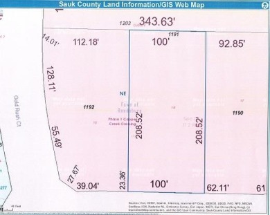 This lot is just under a half-acre with 20,909 SqFt, all on Reedsburg Country Club in Wisconsin - for sale on GolfHomes.com, golf home, golf lot