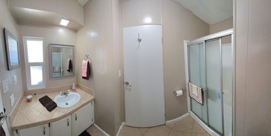 This move-in ready, fully furnished 2-bedroom, 2-bathroom on Palm Desert Greens Country Club in California - for sale on GolfHomes.com, golf home, golf lot