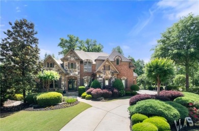 Elegant 6-bedroom 5 1/2 bath dream home located in the on St. Marlo Country Club in Georgia - for sale on GolfHomes.com, golf home, golf lot