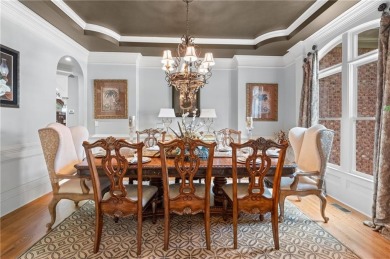 Elegant 6-bedroom 5 1/2 bath dream home located in the on St. Marlo Country Club in Georgia - for sale on GolfHomes.com, golf home, golf lot