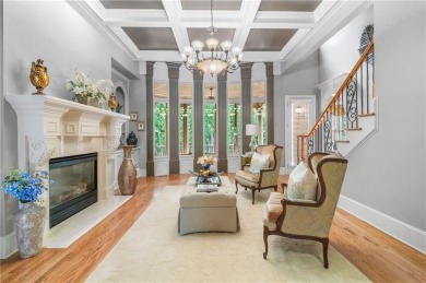 Elegant 6-bedroom 5 1/2 bath dream home located in the on St. Marlo Country Club in Georgia - for sale on GolfHomes.com, golf home, golf lot