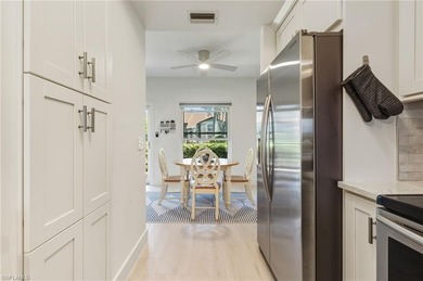 Step into this stunning, newly renovated, first-floor 2-bedroom on Spanish Wells Golf and Country Club in Florida - for sale on GolfHomes.com, golf home, golf lot