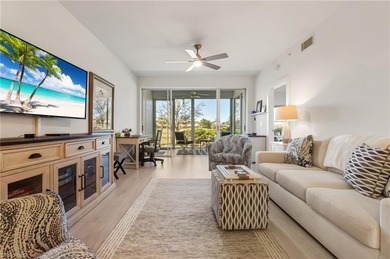 Step into this stunning, newly renovated, first-floor 2-bedroom on Spanish Wells Golf and Country Club in Florida - for sale on GolfHomes.com, golf home, golf lot