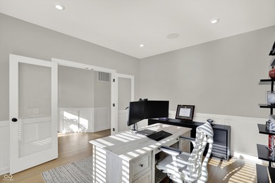 This single-family residence in Chatham Hills offers a beautiful on Chatham Hills Golf Course in Indiana - for sale on GolfHomes.com, golf home, golf lot