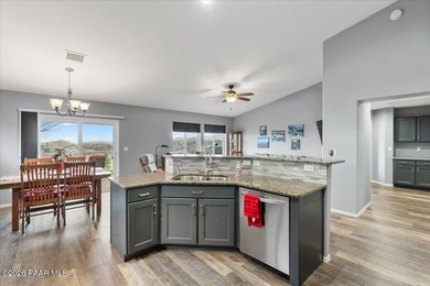 LAKE VIEW HOME!Perched high on the hillside, this beautifully on Prescott Lakes Golf and Country Club in Arizona - for sale on GolfHomes.com, golf home, golf lot