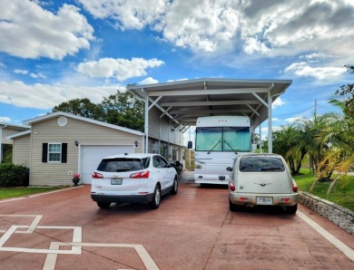 This custom home will check all your retirement home needs on Deer Creek RV Golf Resort in Florida - for sale on GolfHomes.com, golf home, golf lot