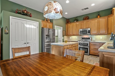 WOW! Stunning lake, golf & mountain views from this UPDATED home on Heritage Palms Golf Club in California - for sale on GolfHomes.com, golf home, golf lot