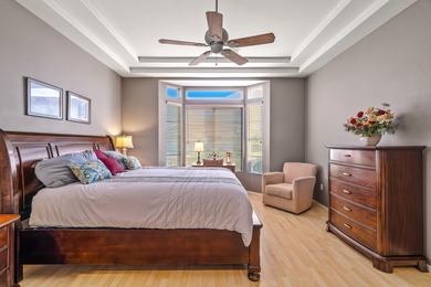 WOW! Stunning lake, golf & mountain views from this UPDATED home on Heritage Palms Golf Club in California - for sale on GolfHomes.com, golf home, golf lot