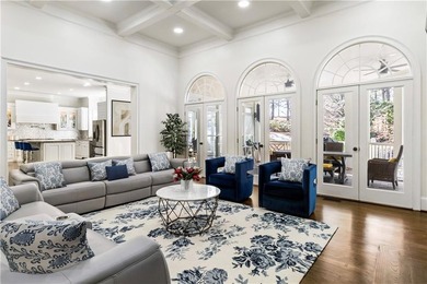 An extraordinary expression of refined luxury and warmth, this on TPC At Sugarloaf Golf Club in Georgia - for sale on GolfHomes.com, golf home, golf lot