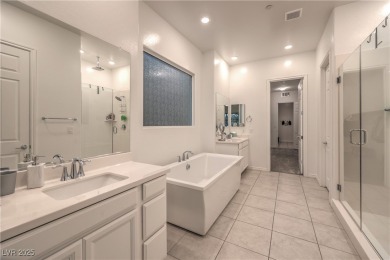 Experience refined resort-style living in this elegant on Reflection Bay Golf Club in Nevada - for sale on GolfHomes.com, golf home, golf lot