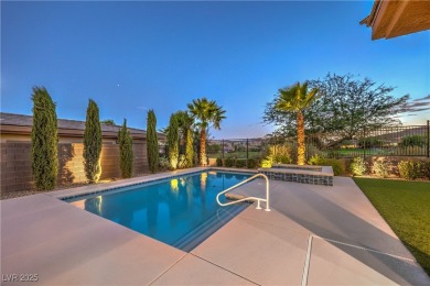 Experience refined resort-style living in this elegant on Reflection Bay Golf Club in Nevada - for sale on GolfHomes.com, golf home, golf lot