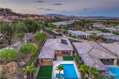 Experience refined resort-style living in this elegant on Reflection Bay Golf Club in Nevada - for sale on GolfHomes.com, golf home, golf lot