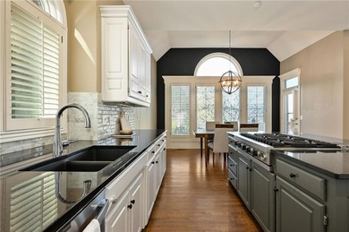 Looking lovely in Leawood is this 1.5 story home with a on Ironhorse Golf Club in Kansas - for sale on GolfHomes.com, golf home, golf lot