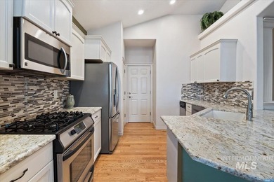 Tucked inside the gated Greens at Ridgecrest community, just on Ridgecrest Golf Course in Idaho - for sale on GolfHomes.com, golf home, golf lot