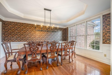 Beautifully maintained home in the highly sought-after Brier on Brier Creek Country Club in North Carolina - for sale on GolfHomes.com, golf home, golf lot
